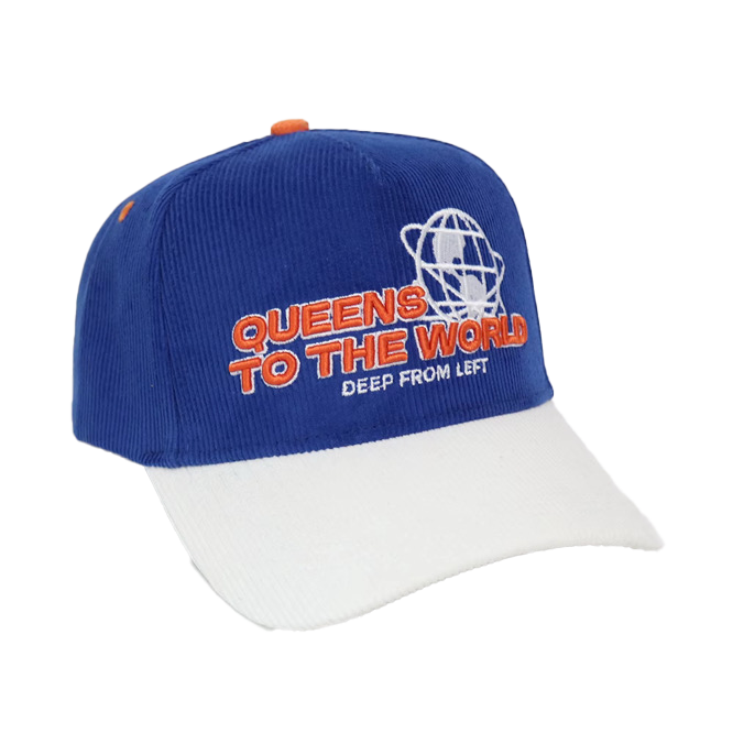 "Queens To The World" Corduroy Hat