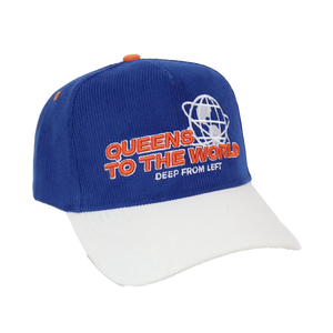 "Queens To The World" Corduroy Hat