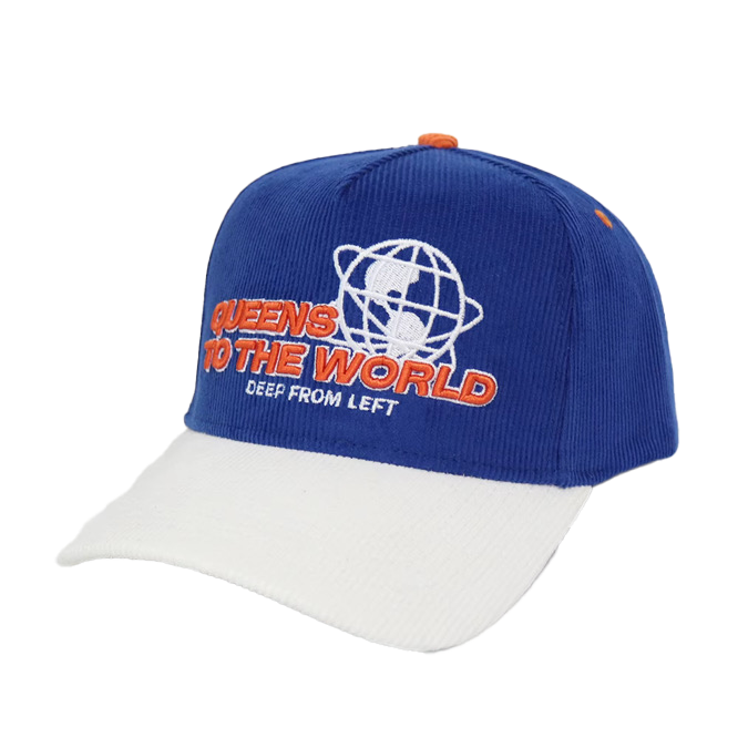 "Queens To The World" Corduroy Hat