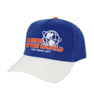 "Queens To The World" Corduroy Hat